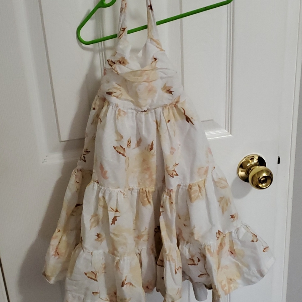 🌺2T Ruched floral Old Navy tulle summer dress